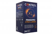 Pack De 24 Preservativo Control Finissimo XL Super Fino Mayor Sensibilidad Y Placer